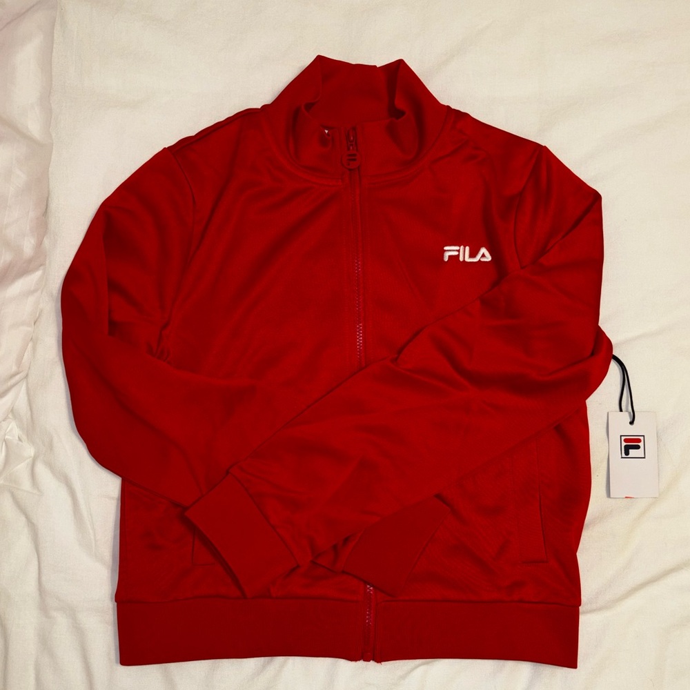 FILA Red Track Jacket